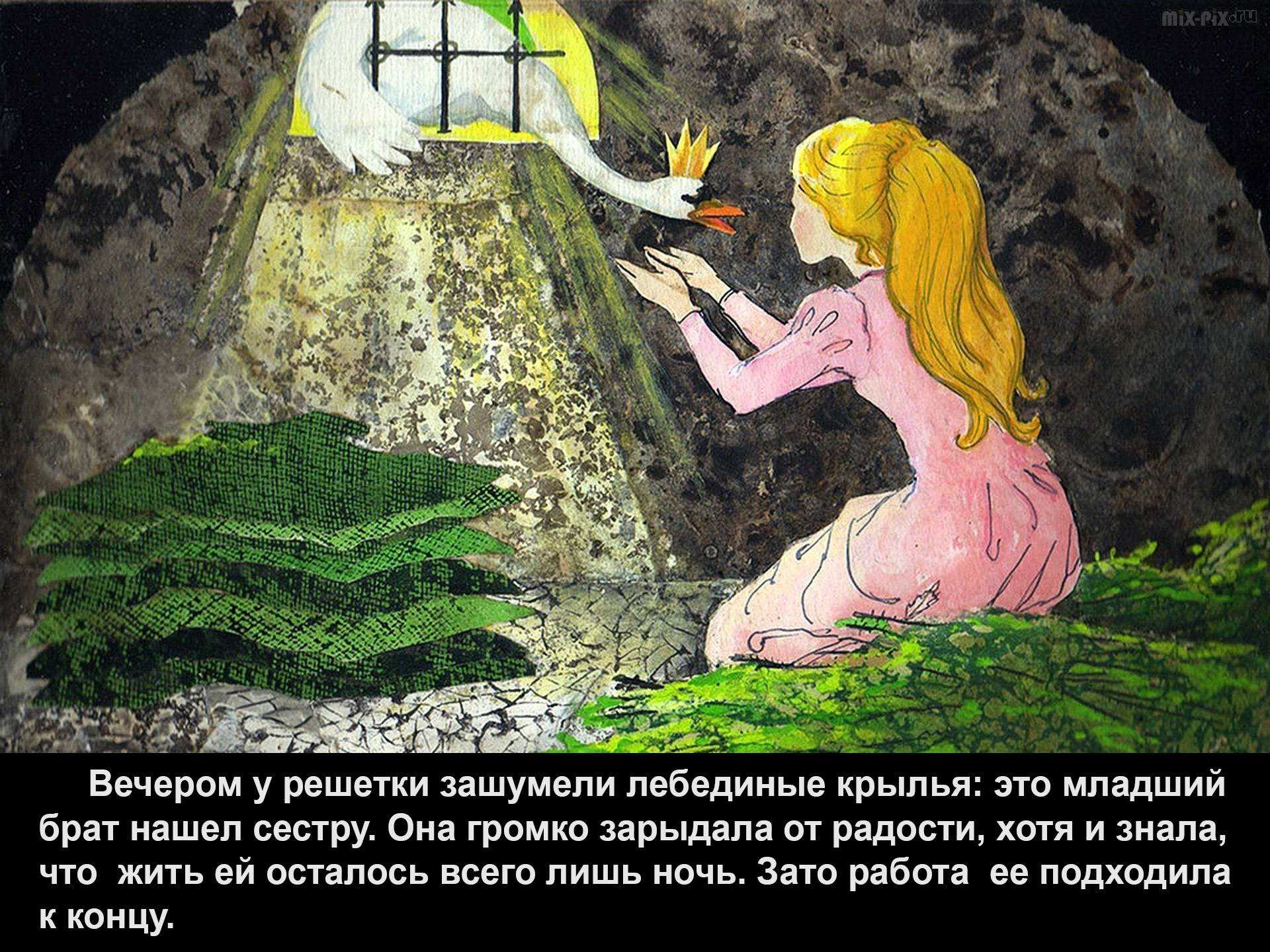 Андерсен «дикие лебеди»