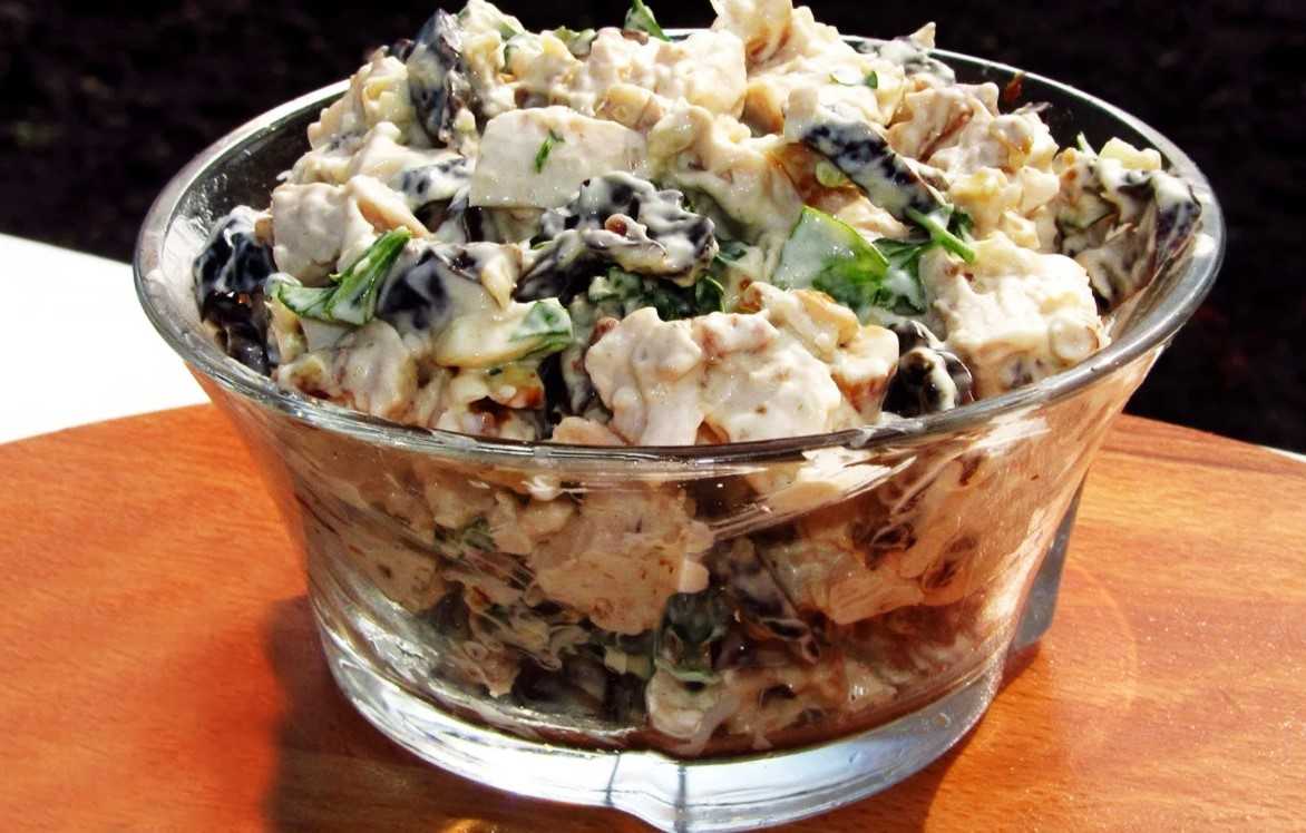 Салат царский с курицей и шампиньонами 5 лучших рецептов - вкусная еда