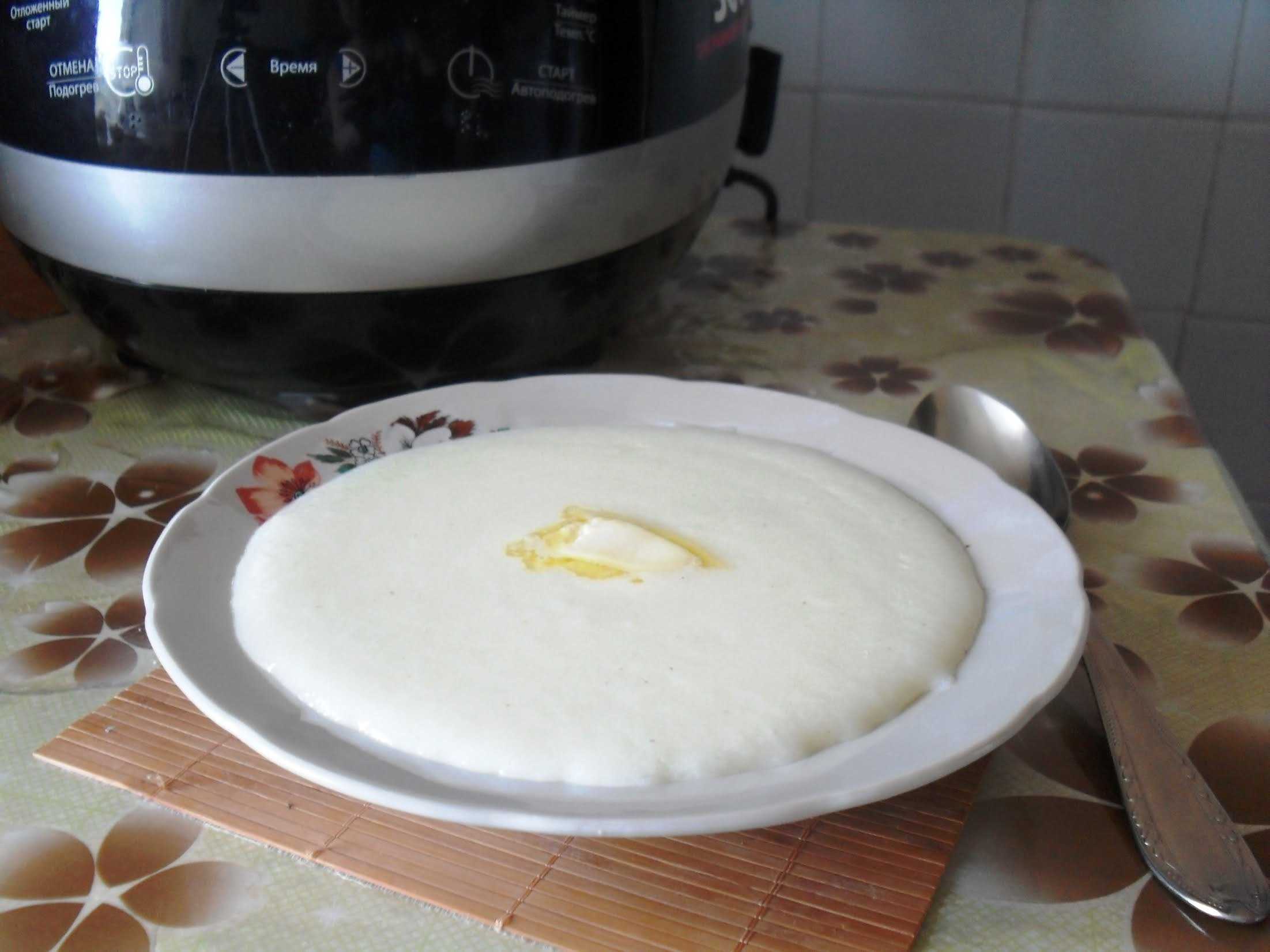 Манная каша в мультиварке: рецепт на молоке с фруктами и вареньем