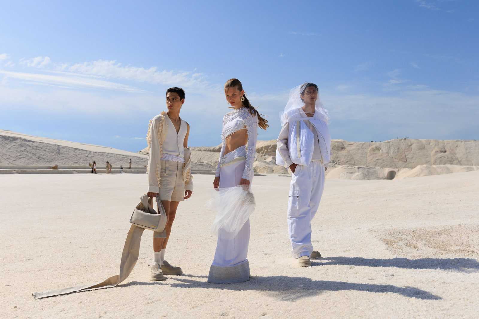 Jacquemus enters his space age with a very dune-esque show womenswear | dazed