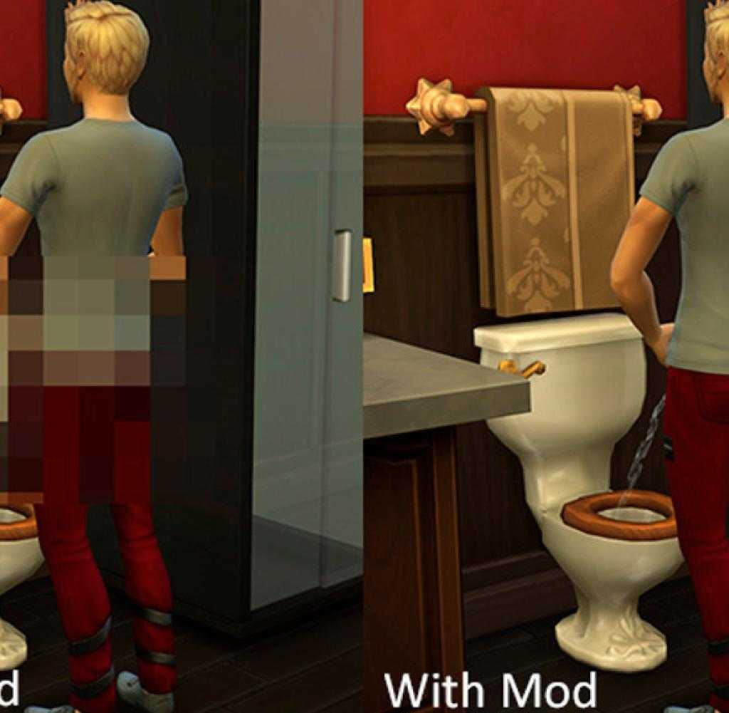 Как снять цензуру в sims 4 ps4?