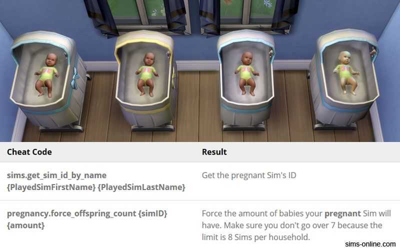 Sims 4 pregnancy cheats (march 2024) twins, speed up