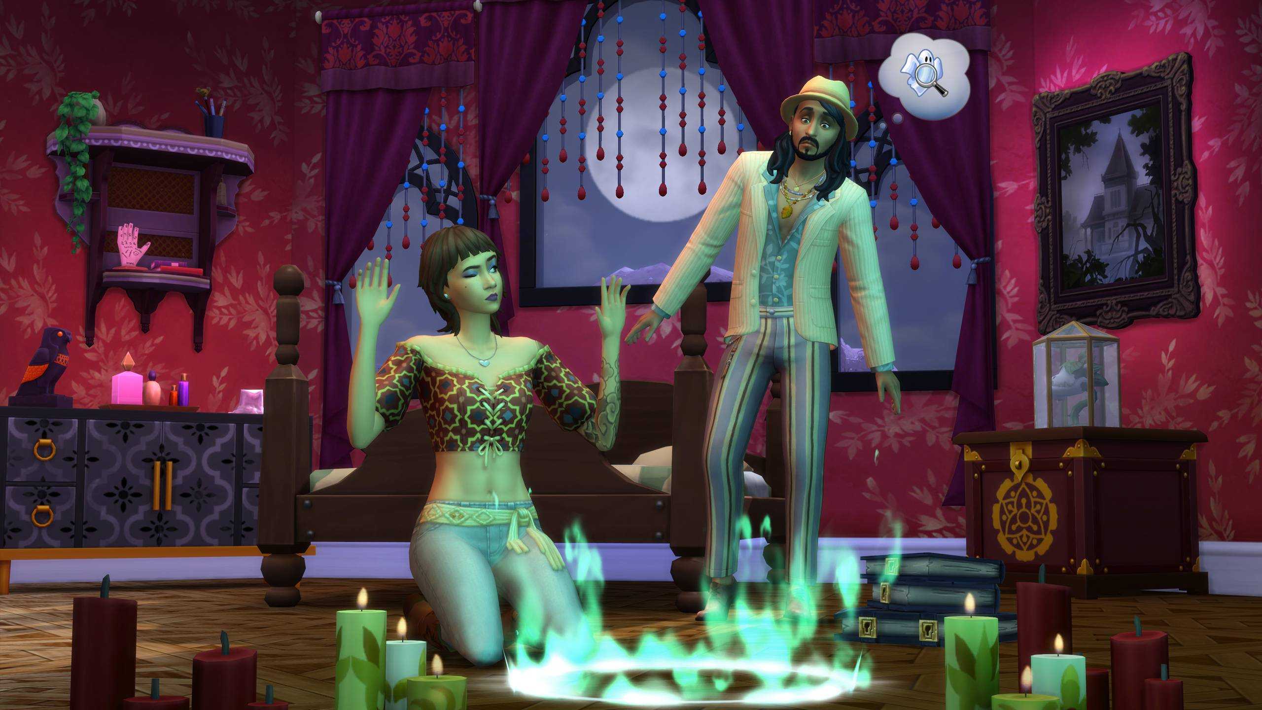 The sims 4 - как призывать привидений, как получить лицензию в каталоге паранормальное
