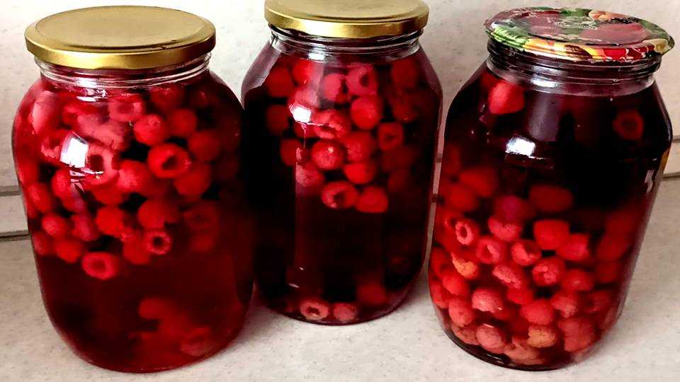 Как правильно варить компот из свежей и замороженной малины?
