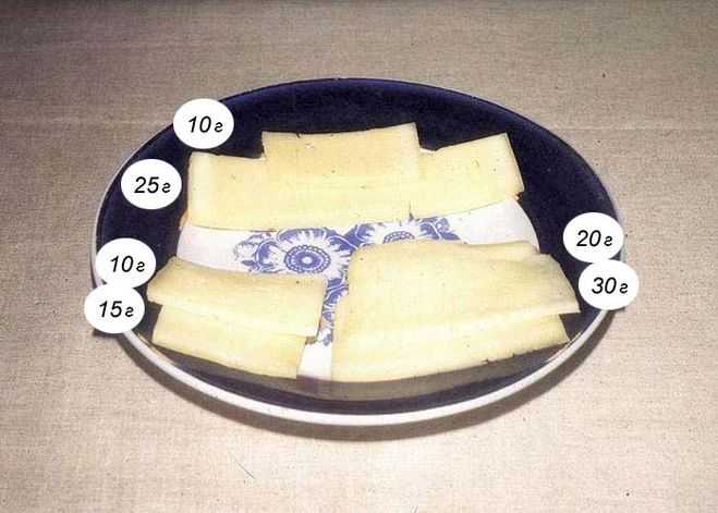 Выясним как отмерить 50 100 150 200 250 300 грамм сыра