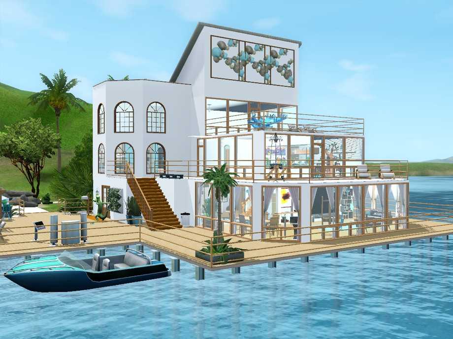 Как построить дом на воде в sims 4 - идеи и советы