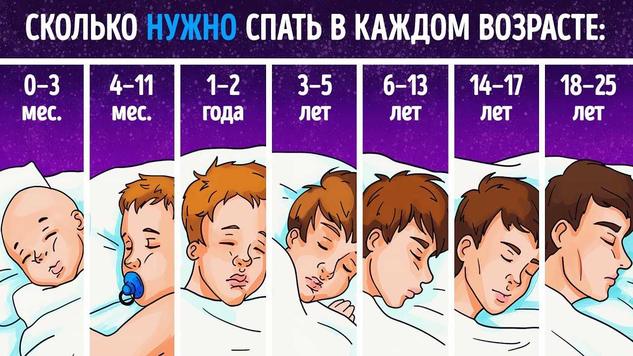 Сколько должен спать человек, чтобы чувствовать себя бодрым?