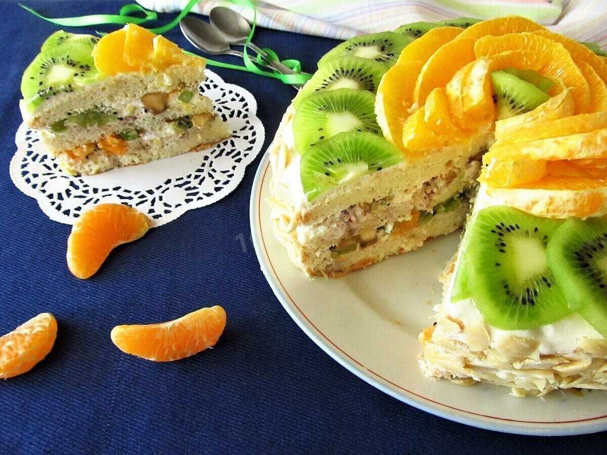 Бисквитный пирог очень вкусный и простой рецепт с пошаговыми фото