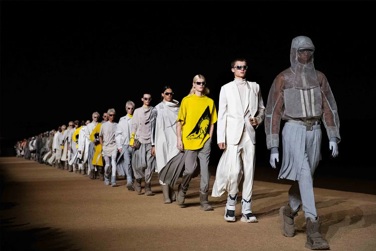 Stars in dior men: the spring 2024 show
