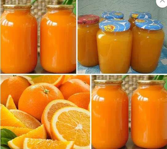 Рецепты приготовления апельсинового сока