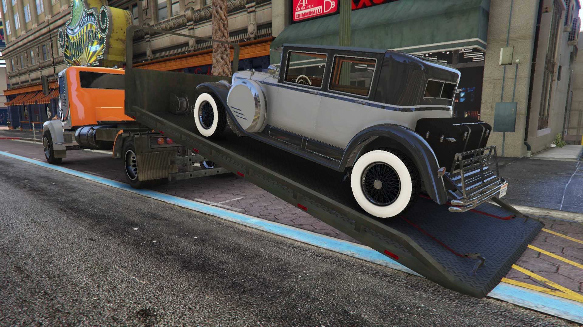 Как отсоединить машину от эвакуатора в gta ps4?