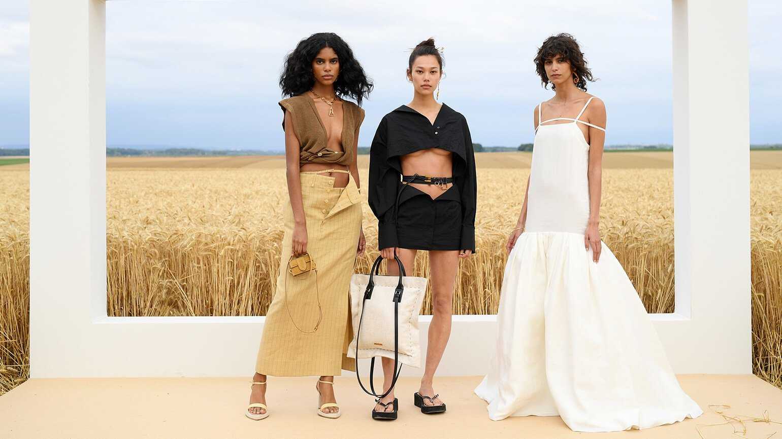 Jacquemus enters his space age with a very dune-esque show womenswear | dazed