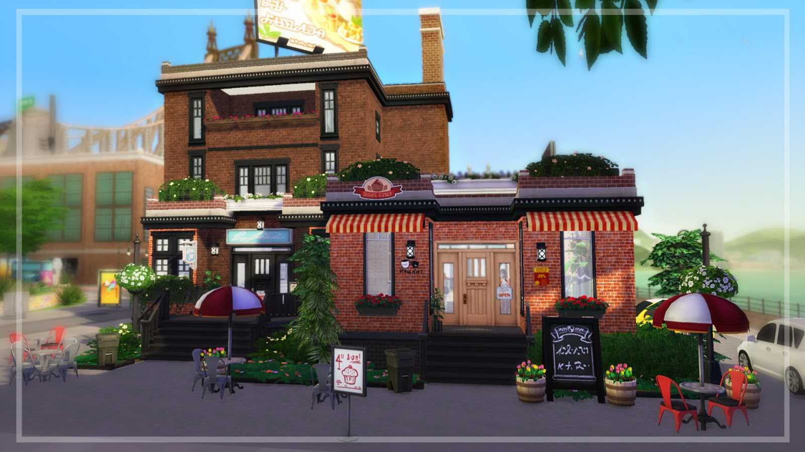Running a bakery (the sims 4 get to work) - sims online