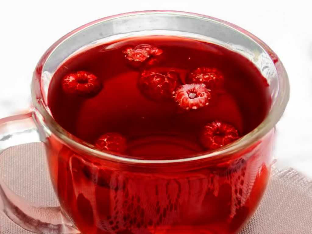 Компот из малины