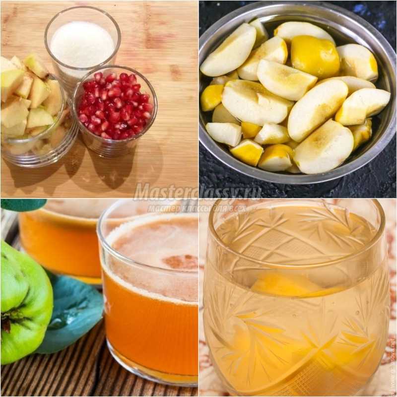 Компот из айвы пошаговый рецепт быстро и просто от галины крючковой