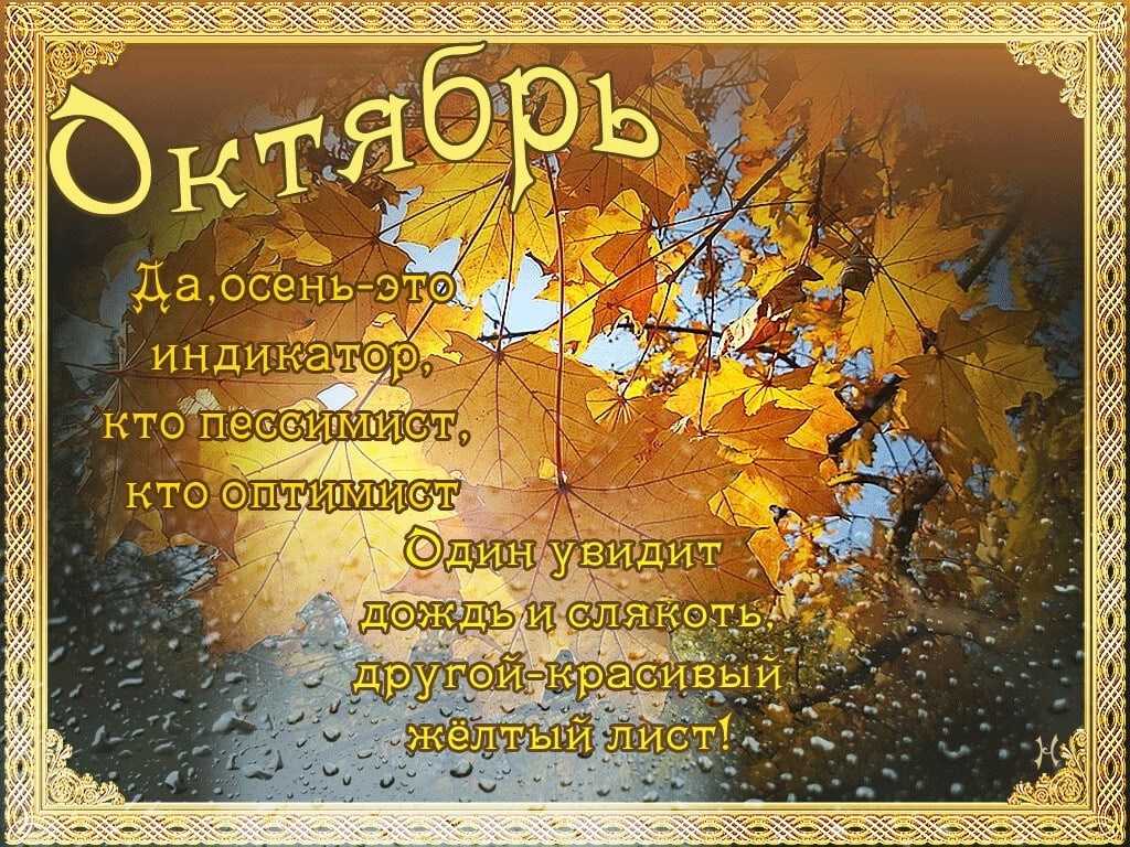 Красивые статусы со смыслом про осень