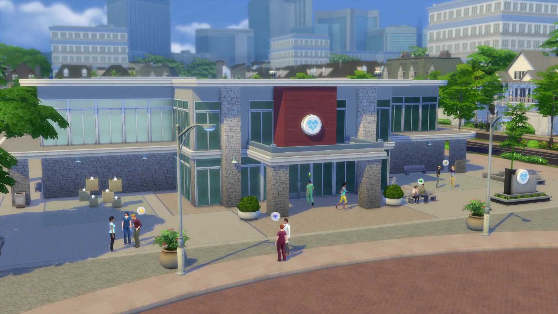 Как попасть в больницу в the sims 4?