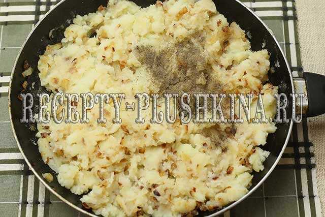 Начинка для пирожков с картошкой