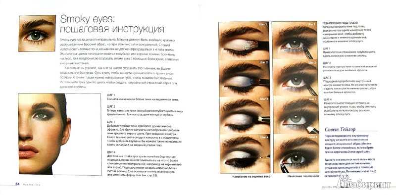 Макияж smoky eyes: пошаговая инструкция