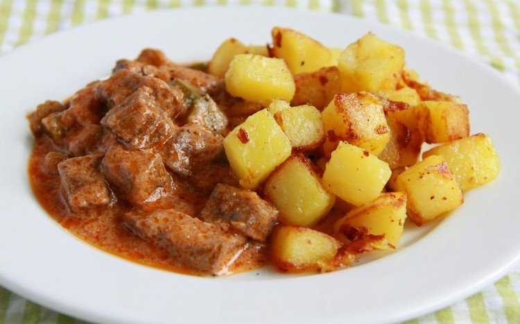 Говядина с картошкой в мультиварке: рецепт вкусного тушеного мяса | готовим в мультиварках