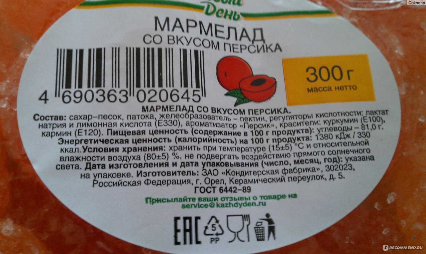 Сколько калорий в мармеладе с сахаром и без, состав и польза продукта, можно ли есть на диете