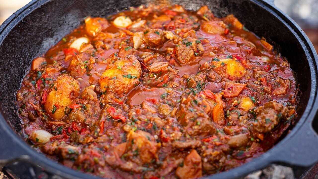 Пряная диетическая гречка с мясом на сковороде. пошаговый рецепт с фото — ботаничка