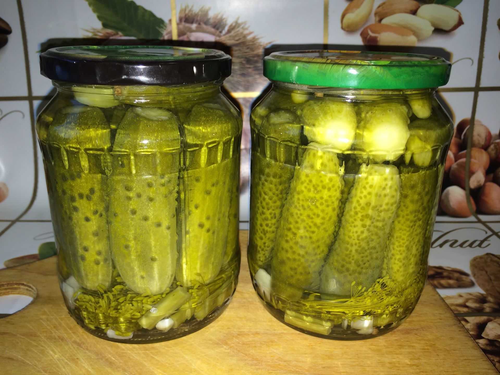 Маринованные огурцы на зиму - хрустящие и ну очень вкусные