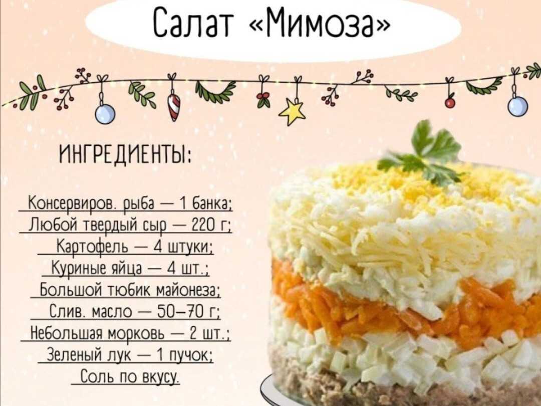 Салат мимоза пошаговый рецепт с фото