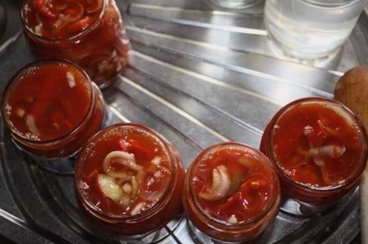 Помидоры на зиму, пальчики оближешь — рецепт самый вкусный, без стерилизации на 1,5 литровую банку